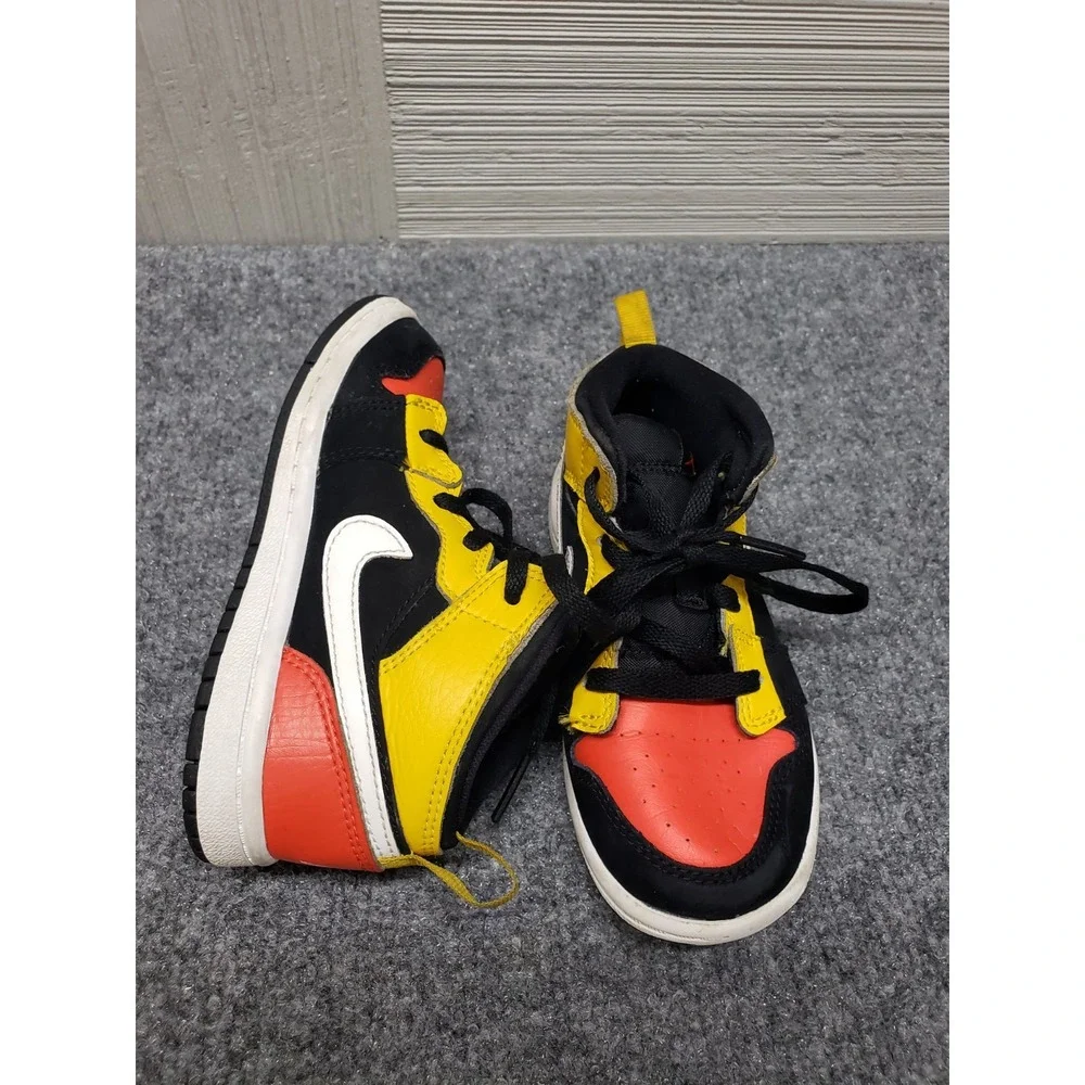 Nike Air Jordan Toddler Sneakers 9C Multicolor Lace Up Round Toe Comfort Casual